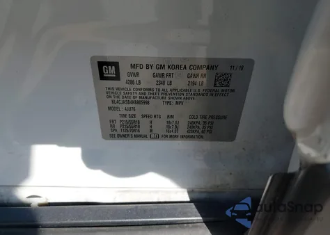 2019 Buick Encore Fwd Preferred z USA, uszkodzony, nr VIN KL4CJASB4KB805998